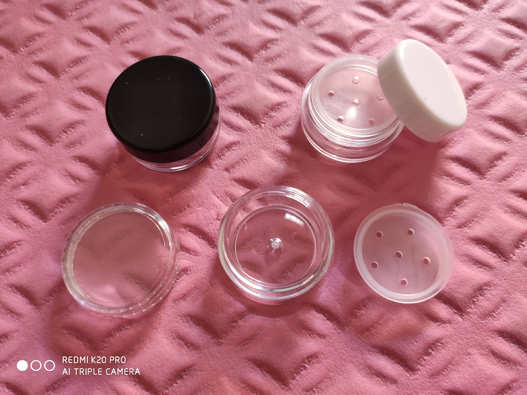 Gel Refill Pack - Pojemnik plastikowy 5ML 1G, słoiczek, puszka,