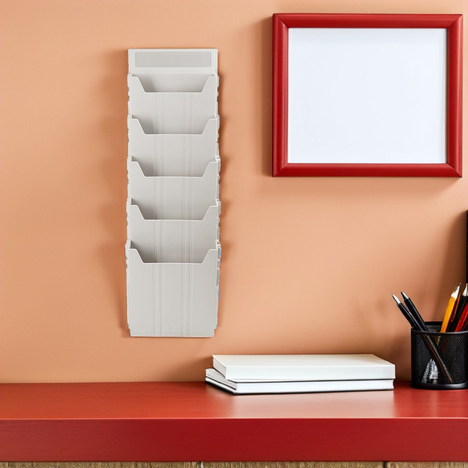 Wieszak na dokumenty montowany – Magazine Holder Rack recenzja i cena