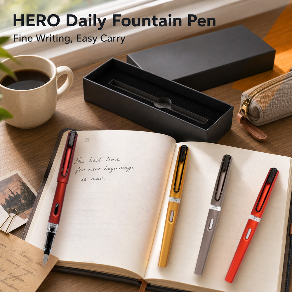 Pióro wieczne Hero 367, stalów – Correction Pen Fine recenzja i cena