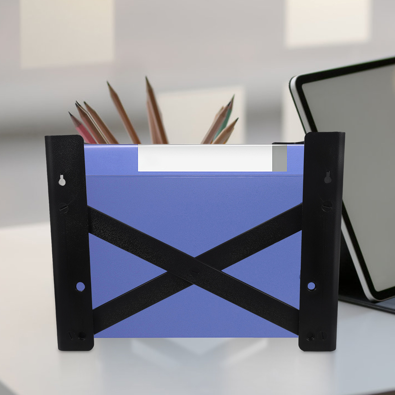 Plastikowy organizer na biurko – Magazine Holder Rack recenzja i cena