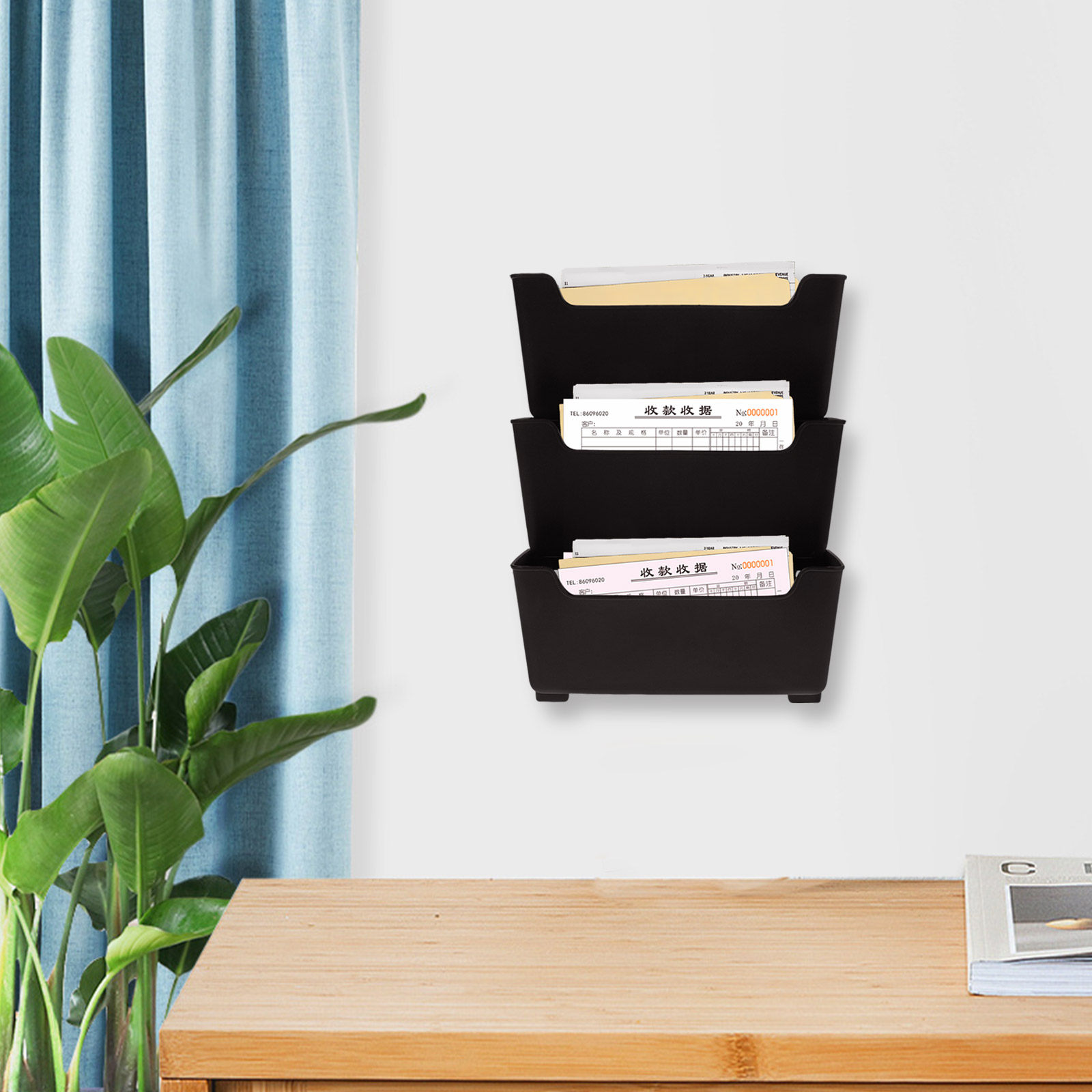 1 zestaw – półka do przechowyw – Magazine Holder Rack recenzja i cena
