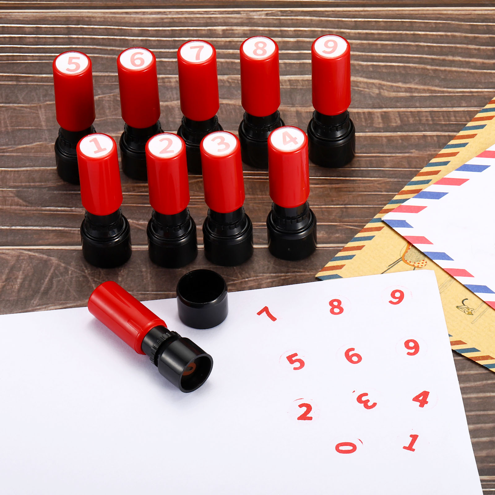 Stemple z cyframi samotuszując – Rubber Date Stamp recenzja i cena