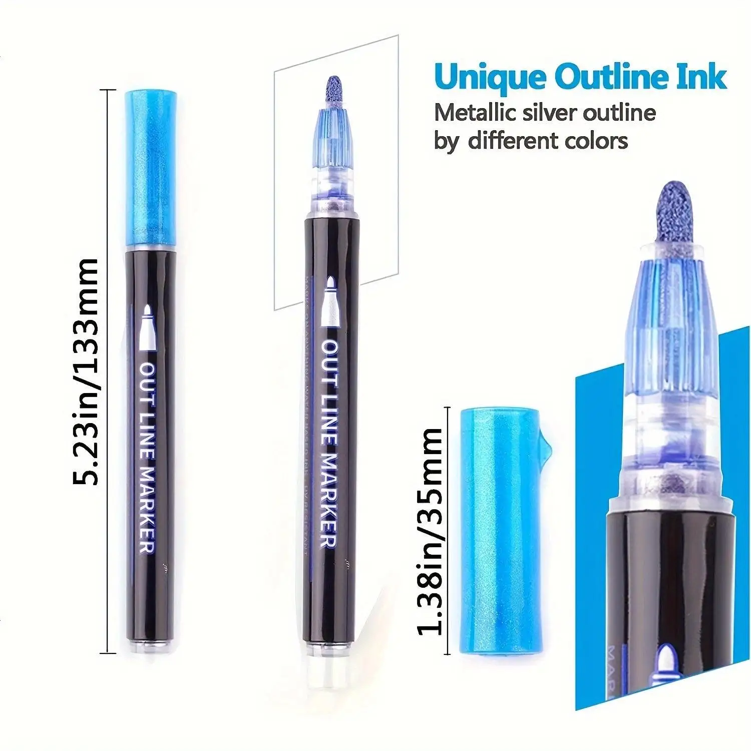 Dwustronne metalowe pisaki art – Correction Pen Fine recenzja i cena