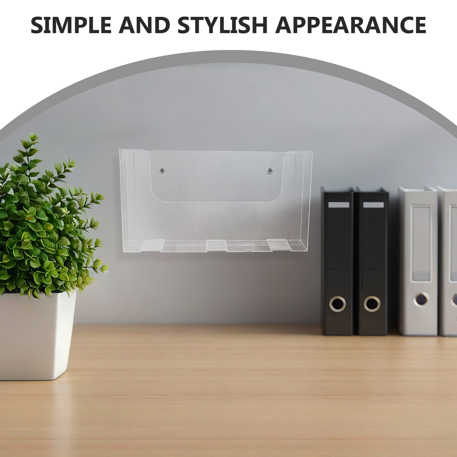 2 sztuki – przezroczysty, akry – Magazine Holder Rack recenzja i cena